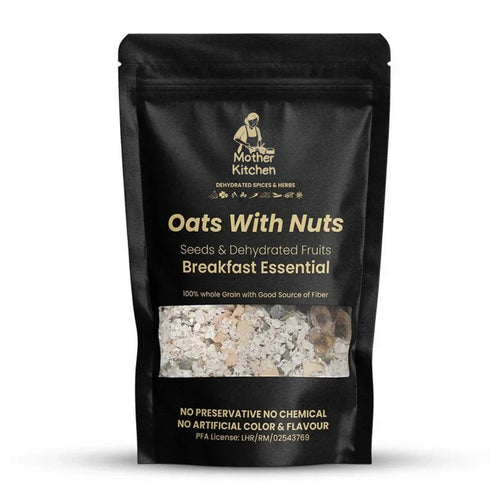 Oats With Nuts Breakfast Essential.