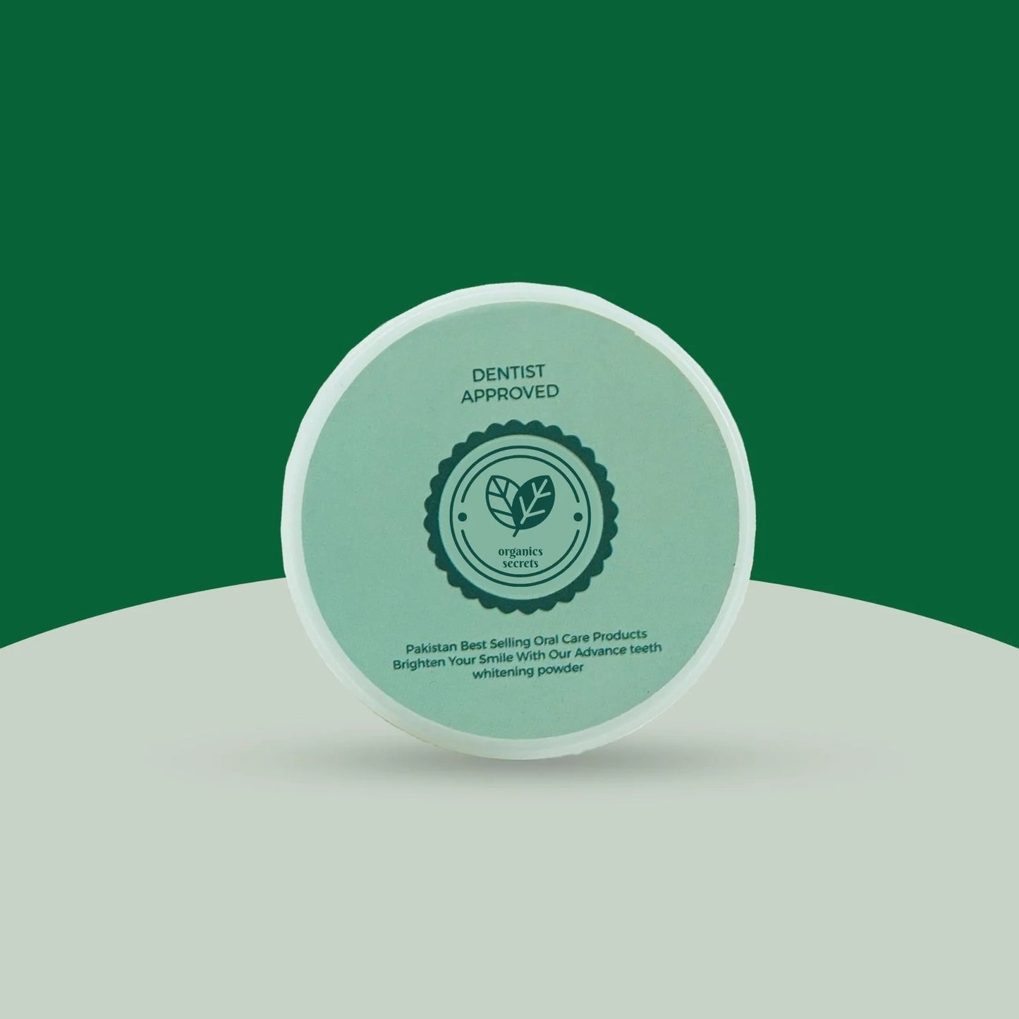 Teeth whitening powder by organics secrets